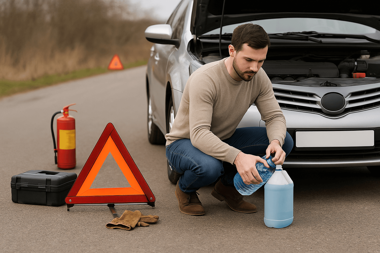 آمادگی خودرو برای شرایط اضطراری