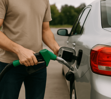 تصویر کاهش مصرف سوخت خودرو در شرایط بحرانی