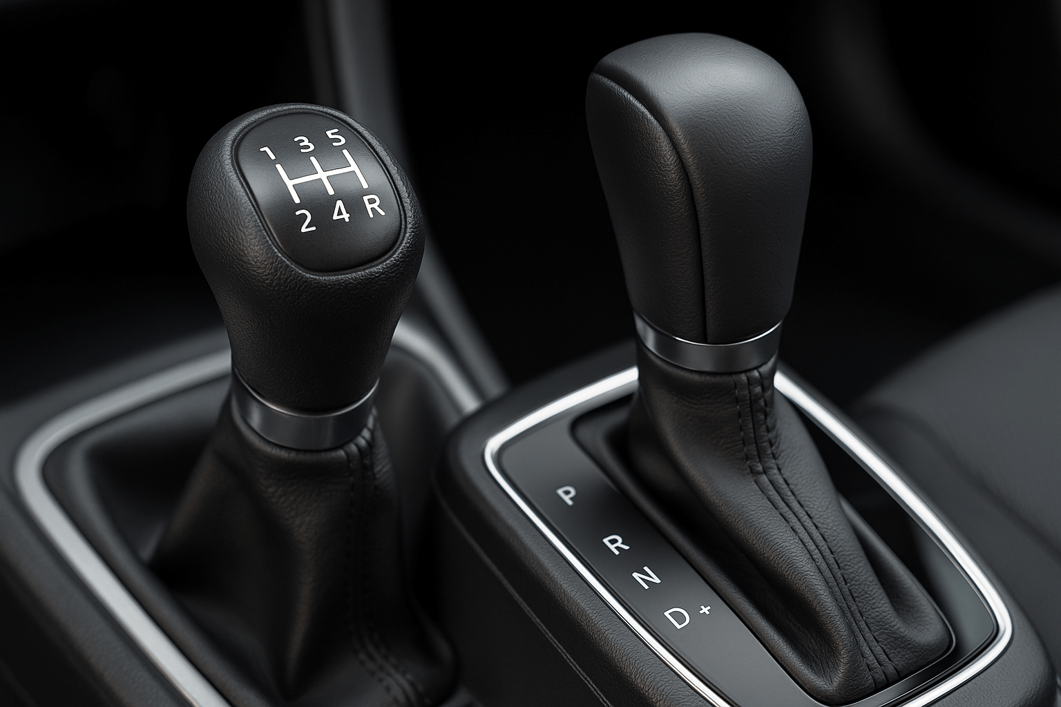 تصویر تفاوت گیربکس دستی و اتومات